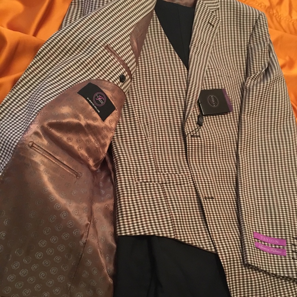 "CHECK" OUT THIS NEW, COVETED TAYION 3-PC. SUIT!